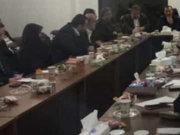 نشست مشترک احزاب با شریان