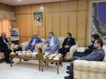 دیدار با استاندار گیلان