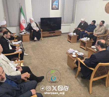 دیدار تعدادی از اعضای شورای مرکزی جبهه شریان با آیت الله علیرضا اعرافی