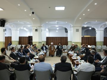 دیدار اعضای شورای مرکزی جبهه شریان با حجت الاسلام سید علی خمینی