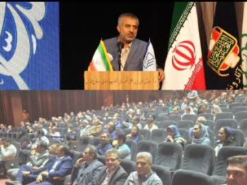 سخنرانی دبیرکل جبهه شریان در همایش ایثارگران نظام مهندسی استان تهران